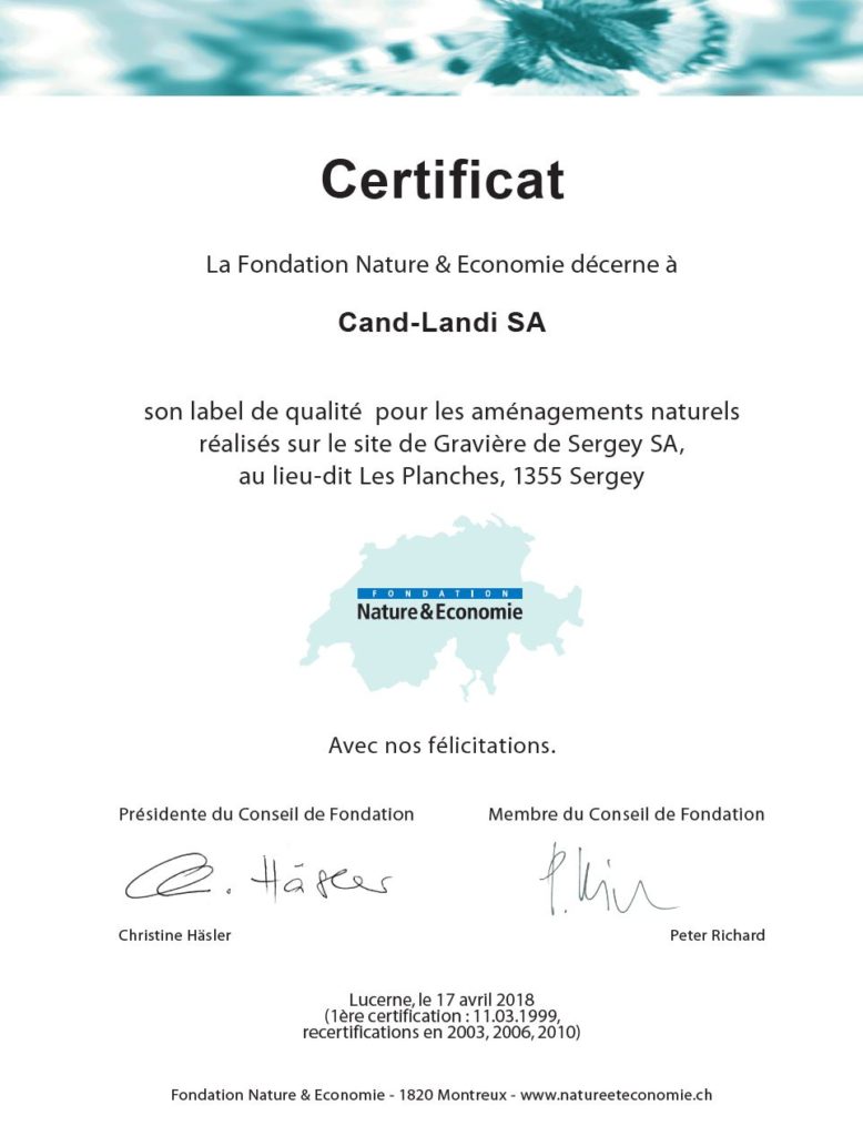 Fondation Nature et Economie