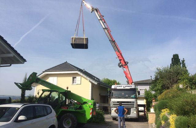 Levage piscine privée