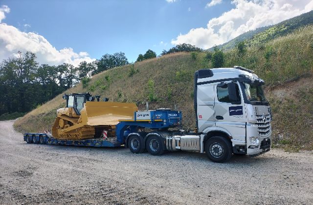 Transport machine de chantier